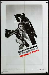 h502 MAGNUM FORCE one-sheet movie poster '73 Clint Eastwood, Dirty Harry