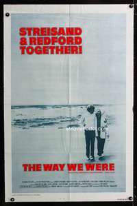 h806 WAY WE WERE int'l one-sheet movie poster '73 Barbra Streisand, Redford