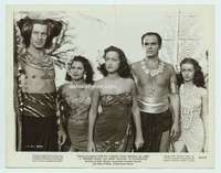 k107 RAINBOW ISLAND 8x10 movie still '44 Dorothy Lamour in sarong!