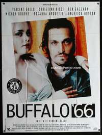 m559 BUFFALO '66 French one-panel movie poster '98 Christina Ricci, Gallo