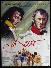 m640 LA SOULE French one-panel movie poster '89 Napoleonic football!
