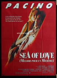 m706 SEA OF LOVE French one-panel movie poster '89 Al Pacino, Ellen Barkin