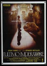 m172 LAST EMPEROR Italian one-panel movie poster '87 Bertolucci, Casaro art!