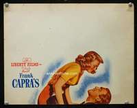 m352 IT'S A WONDERFUL LIFE window card movie poster '46 James Stewart, Capra