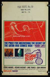 m441 SATAN BUG window card movie poster '65 John Sturges, James Clavell