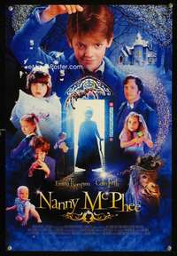 p124 NANNY McPHEE DS Australian mini movie poster '05 Emma Thompson, Firth