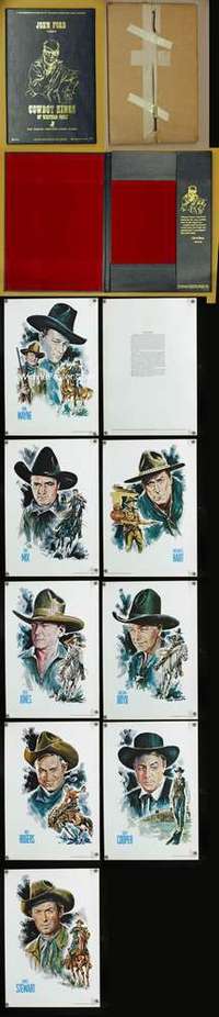 p010 COWBOY KINGS OF WESTERN FAME movie tribute book '73