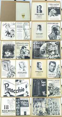 p004 RKO RADIO PICTURES 1939/40 movie campaign book Pinocchio!