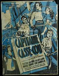 p061 CAPTAIN CAUTION Moroccan 34x45 movie poster '40 Victor Mature