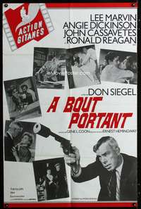 p054 KILLERS French 31x48 movie poster '64 Lee Marvin, Don Siegel