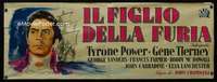 p058 SON OF FURY Italian 20x54 movie poster '40s art of Tyrone Power!