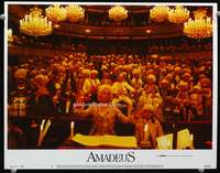 r007 AMADEUS movie lobby card #7 '84 Milos Foreman, Tom Hulce, Mozart