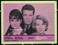 r031 CHILDREN'S HOUR movie lobby card #6 '62 Hepburn & co-stars c/u!