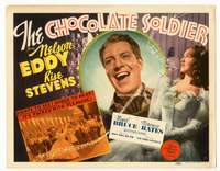 r274 CHOCOLATE SOLDIER movie title lobby card '41 Nelson Eddy, Rise Stevens