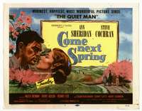 r277 COME NEXT SPRING movie title lobby card '56 Ann Sheridan, Cochran