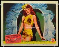 r034 COVER GIRL movie lobby card '44 sexy Rita Hayworth close up!