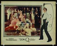 r041 DON Q SON OF ZORRO movie lobby card '25 Douglas Fairbanks, Astor