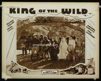 r081 KING OF THE WILD Chap 11 movie lobby card '31 cool wild man!