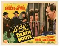 r416 LADY IN THE DEATH HOUSE movie title lobby card '44 Jean Parker, Atwill