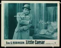 r093 LITTLE CAESAR movie lobby card #2 R54 Edward G. Robinson shot!