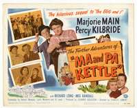r443 MA & PA KETTLE movie title lobby card '49 Marjorie Main, Kilbride