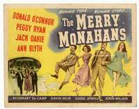 r454 MERRY MONAHANS movie title lobby card '44 Donald O'Connor Peggy Ryan