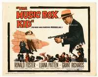 r470 MUSIC BOX KID movie title lobby card '60 hood who launched Murder, Inc!