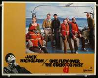 r140 ONE FLEW OVER THE CUCKOO'S NEST movie lobby card #3 '75 Nicholson