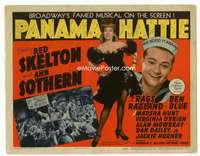 r508 PANAMA HATTIE movie title lobby card '42 Red Skelton, sexy Ann Sothern