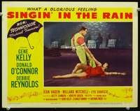 r172 SINGIN' IN THE RAIN movie lobby card #7 '52 Gene Kelly, Charisse