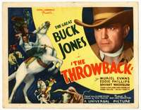 r625 THROWBACK movie title lobby card '35 five great images of Buck Jones!