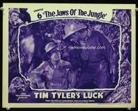 r182 TIM TYLER'S LUCK Chap 6 movie lobby card '37 jungle serial!