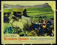 r196 WUTHERING HEIGHTS movie lobby card '39 Merle Oberon, David Niven