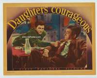 t277 DAUGHTERS COURAGEOUS movie lobby card '39 John Garfield, Rains
