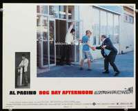 t274 DOG DAY AFTERNOON movie lobby card #5 '75 Al Pacino, Sidney Lumet