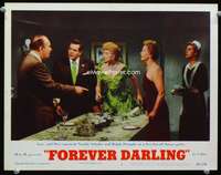 t261 FOREVER DARLING movie lobby card #2 '56 Desi Arnaz, I Love Lucy!