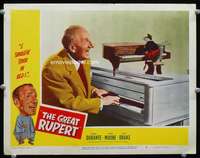 t247 GREAT RUPERT movie lobby card #4 '50 Jimmy Durante with mouse!