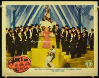 t243 HEAT'S ON movie lobby card '43 Mae West in production number!