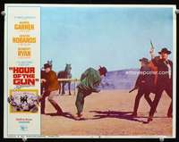 t235 HOUR OF THE GUN movie lobby card #2 '67 OK Corral gunfight!