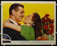 t233 HUCKSTERS movie lobby card #7 '47 Clark Gable, Deborah Kerr