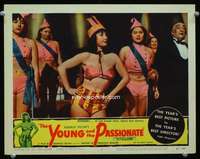 t226 I VITELLONI movie lobby card #3 '57 Fellini, Young & Passionate!