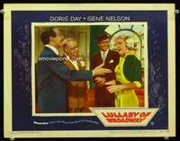 t199 LULLABY OF BROADWAY movie lobby card #4 '51 Doris Day, Gene Nelson