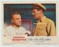 t186 MISTER ROBERTS movie lobby card #4 '55Henry Fonda,James Cagney