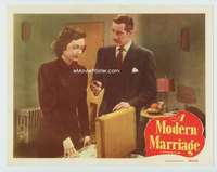 t185 MODERN MARRIAGE movie lobby card '50 the whys of frigidity!