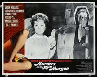 t176 MURDERS IN THE RUE MORGUE movie lobby card #5 '71 Edgar A Poe