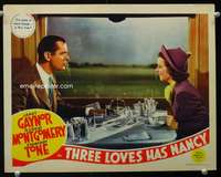 t042 THREE LOVES HAS NANCY movie lobby card '38Janet Gaynor,Montgomery
