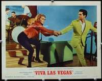 t017 VIVA LAS VEGAS movie lobby card #5 '64 Elvis Presley, Ann-Margret