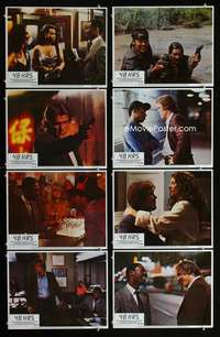 v149 48 HOURS 8 movie lobby cards '82 Nick Nolte, Eddie Murphy