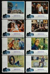 v156 ADAM AT 6 AM 8 movie lobby cards '70 Michael Douglas has nothing!