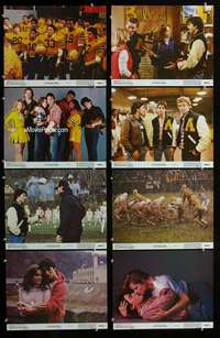 v164 ALL THE RIGHT MOVES 8 color movie 11x14 stills '83 Tom Cruise, football